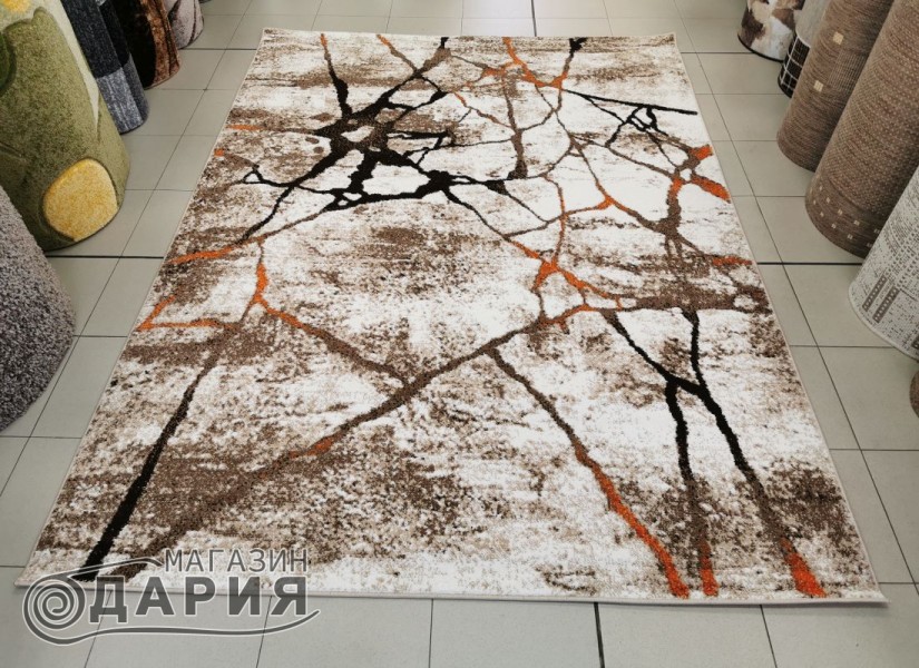Тъкан килим MAGNOLIA 563 cream/orange